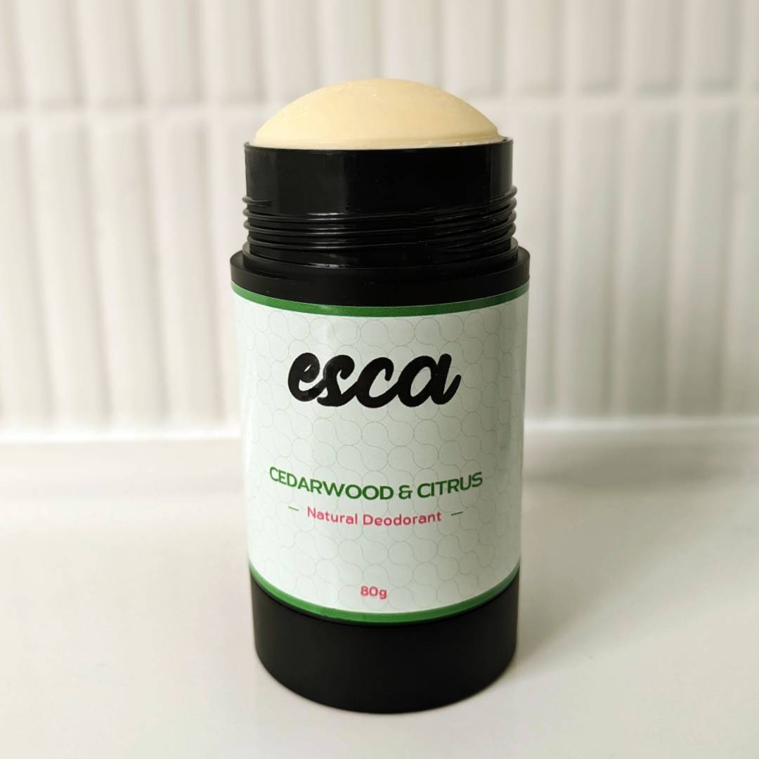 Esca Natural Deodorant - Cedarwood and Citrus Esca Natural Deodorant - Cedarwood and Citrus - Esca