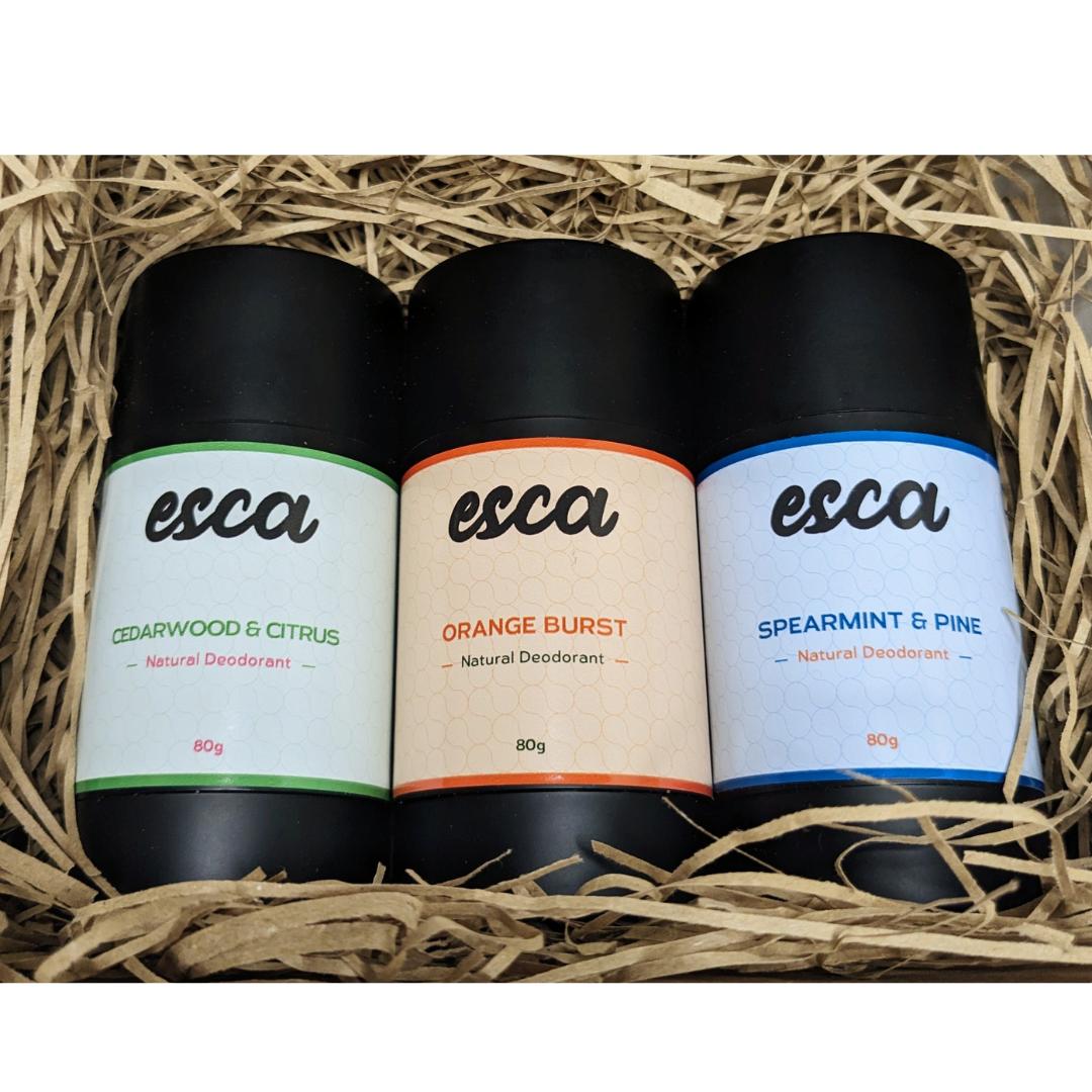 Esca Natural Deodorant - Triple Crown Bundle Esca Natural Deodorant - Triple Crown Bundle - Esca