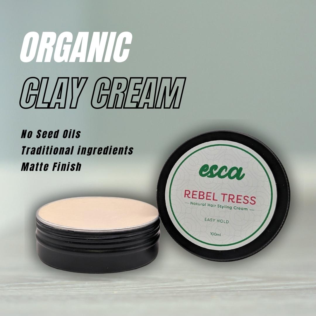 Rebel Tress - Organic Hair Clay Cream 60ml Hair styling