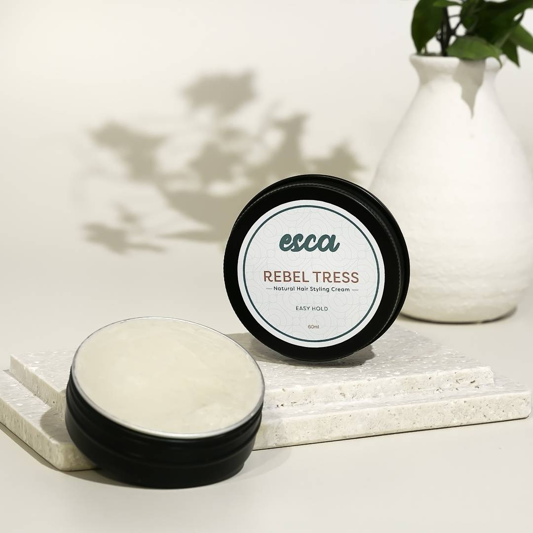 Rebel Tress - Organic Hair Clay Cream 60ml Matte Hair styling